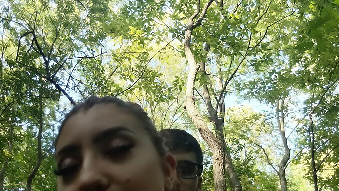 American Girl Gets Fucked In The Woods