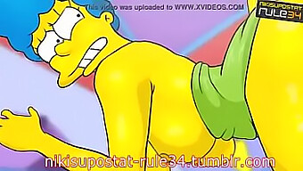 ¡mira Este Porno Animado De Los Simpsons Con Un Gran Juego De Culo Y Culo! ¡te Encantará!