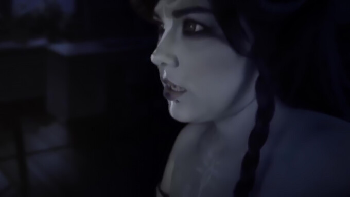 Kimber Woods Invoca Uma Demoness Em Um Vídeo Asmr