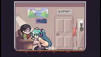 Hatsune Miku On Pikseli Art Hentai Video Äänitehosteet